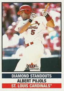 FLEER 2002 Tradition Albert Pujols U276