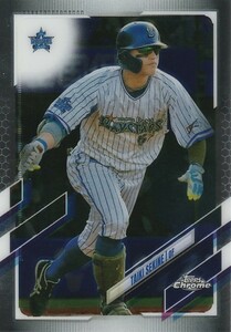 TOPPS 2021 NPB CHROME 関根大気 162 レギュラーカード