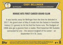 TOPPS 2017 Heritage Cody Bellinger NT-14 RC_画像2