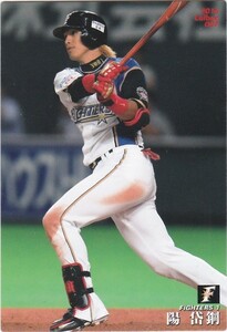カルビー 2016プロ野球チップス第1弾 007 陽岱鋼（日本ハム） レギュラーカード