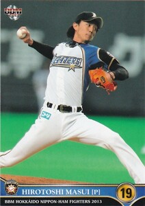 BBM 2013 北海道日本ハムファイターズ 増井浩俊 F09 レギュラー