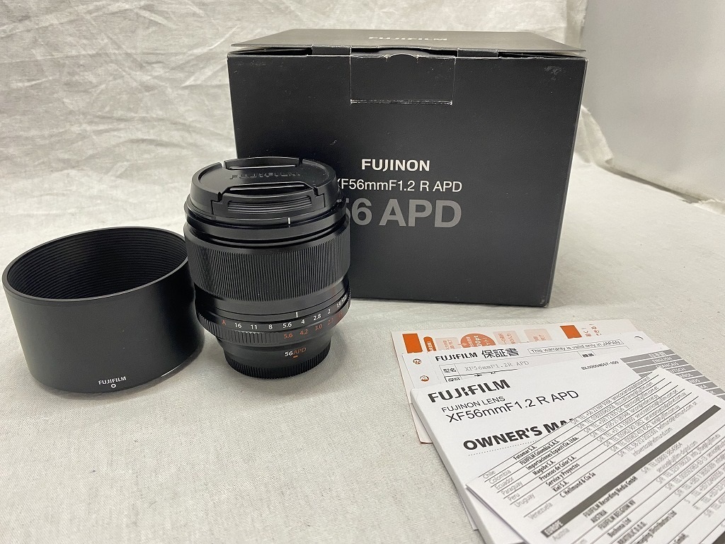 メンテ済み 富士フイルム XF 56mm F/1.2 元箱 保護フィルター付 | www