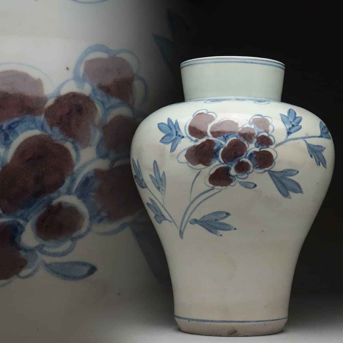 格安高評価 ヤフオク! - 古美術 朝鮮古陶磁器 李朝 白磁 辰砂 菊花文