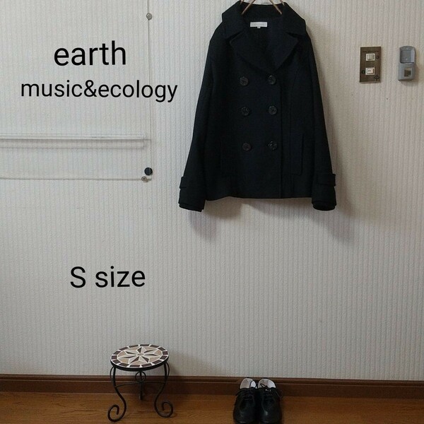 earth music&ecology ショート丈コート スプリングコート 学生コート