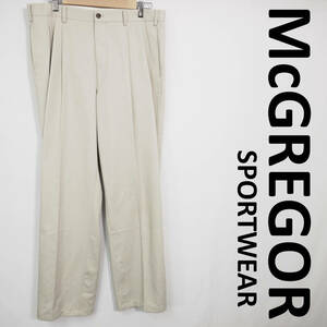 B122 McGREGOR SPORTSWEAR　マクレガースポーツウェア　スラックス　サイズ88(Lサイズ相当)