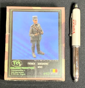 ΦΦ figure France .. no. 2 next world large war 54mm 1/35 scale resin made 