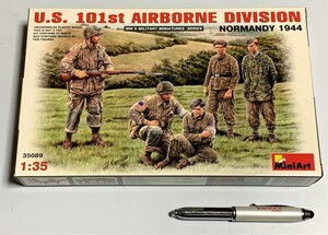 Φ plastic model 35089 WW.II America army no. 101 empty ...(no Le Mans ti1944) MiniArt