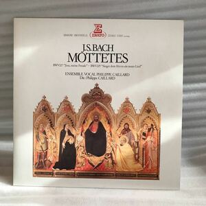 【同梱可】 LPレコード バッハ BACH MOTTETES BWV227 モテット クラシック classics vinyl Long Play Record