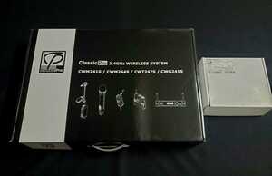 【未使用】 CLASSIC PRO クラシックプロ ワイヤレスシステム CWT247S ヘッドセットマイクセット SOUND HOUSE