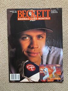 《最終値下》【MLB】441・1996年　米野球カード雑誌　『Beckett』　アレックス・ロドリゲス　野茂英雄