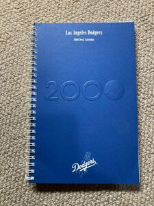 《最終値下》【MLB】456・ドジャース卓上カレンダー　２０００年　非売品　野茂英雄