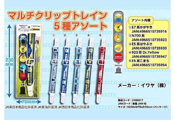 マルチクリップトレイン