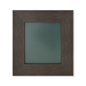  square fancy cardboard picture frame resin made frame 3383 Brown in box 