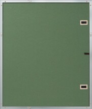 アルミフレーム 油絵額縁 油彩正方形の額縁 額縁 DA-603 Aマット シルバー サイズS10号_画像2
