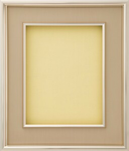 アルミフレーム 油絵額縁 油彩正方形の額縁 額縁 DA501 Cマット ゴールド サイズS4号
