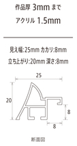 OA額縁 ポスターパネル アルミフレーム エトルタ エメラルドグリーン サイズ915X610mm_画像3