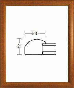 デッサン用額縁 木製フレーム 5021 インチサイズ 桜
