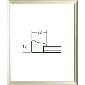 デッサン用額縁 木製フレーム 5652 太子サイズ シルバー