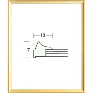 デッサン用額縁 アルミフレーム 5003 太子サイズ ゴールド 金