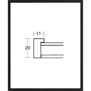 デッサン用額縁 木製フレーム 5382 大衣サイズ ブラック 黒