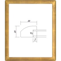 デッサン用額縁 木製フレーム 7203 大衣サイズ ゴールド_画像1