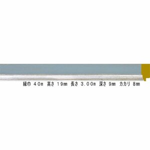 オーダーフレーム 別注額縁 デッサン用額縁 樹脂製額縁 8311 組寸サイズ2400 組寸サイズ2500 B0 ターコイズ