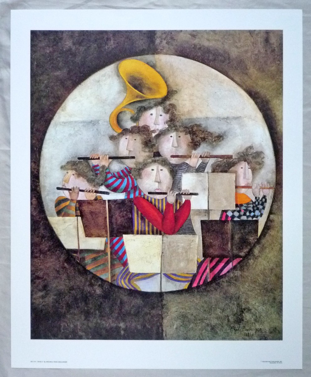 रोडो बौलैंगर GB7731 द्वारा अमेरिकी कला पोस्टर - शीट आकार 79x65 सेमी में डिलीवरी के लिए उपलब्ध है, कलाकृति, चित्रकारी, अन्य