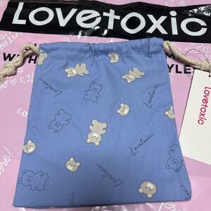 【新品】Lovetoxic総柄ミニ巾着