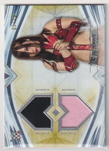  WWE KAIRI SANE Wrestling 2020 TOPPS Undisputed AUTHENTIC Mat SHIRT Relic /10 枚限定 宝城カイリ カイリ・セイン スターダム プロレス