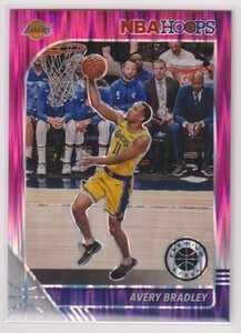 NBA AVERY BRADLEY 2019-20 PANINI HOOPS PREMIUM STOCK BASKETBALL FLASH PRIZM Pink /25 枚限定 エイブリー・ブラッドリー Lakers