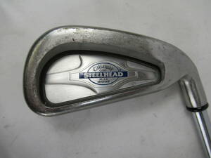 ★Callaway キャロウェイ STEELHEAD X-14 IRONS アイアン #3 スチールシャフト C627★レア★激安★中古★