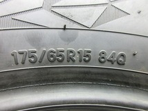 175-65R15 8.5分山 トーヨーオブザーブGIZ2 2020年製 中古スタッドレスタイヤ【2本セット】送料無料(AS15-1776）_画像5