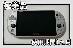【極美品】PlayStation Vita Wi-Fiモデル シルバー