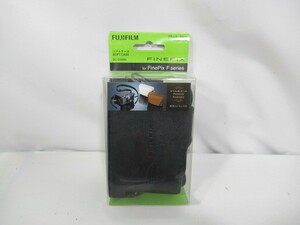 KN3587/Camera Case/Soft Case/Onuine Leather/с ремешками/подлинным/черным/черным/fuji Film/fujifilm/sc-d30bk/new/uned