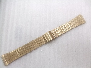  retro Seiko original 18 millimeter gold color separate type men's wristwatch belt I738