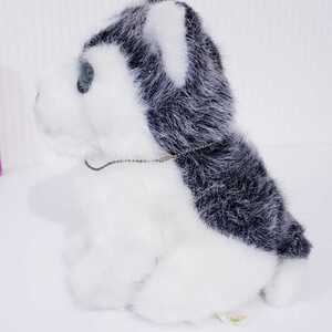  seat gchisibe Lien husky soft toy Showa Retro that time thing dog dog 