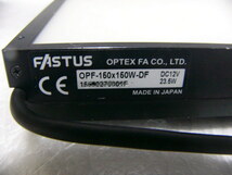 ★動作保証★ OPTEX OPF-150x150W-DF 白色バックライトLED照明/面照明 大寸法15x15cm_画像2
