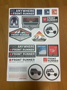 1 jpy start front Runner FRONT RUNNER sticker 