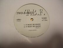 ●J-POP CLUB R&B 12”●TWO-B-FREE/JUNGLE BOOGIE ＊　IT MUST BE MAGIC_画像2