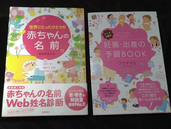 名前本＆漫画　妊娠出産予習book