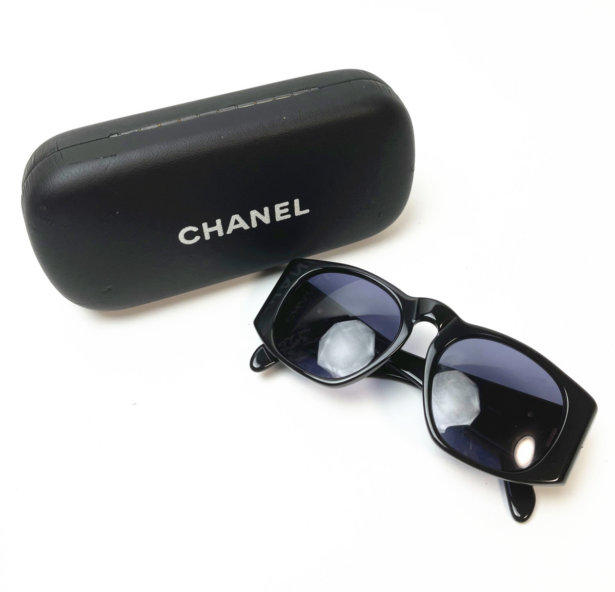 贅沢屋の CHANEL☆サングラス ヴィンテージ フランス製 アンティーク オンラインストア販促 CHANEL サングラス レトロ ヴィンテージ サングラス/メガネ