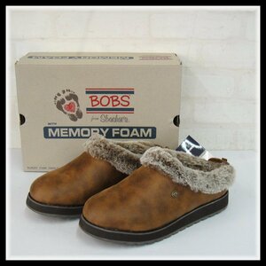 B169T 未使用品 SKECHERS スケッチャーズ BOBS ボブス USA7.5 約24.5cm スリッポン Memory Foam 31214