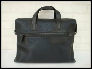 4273T HUGO BOSS Hugo Boss business bag black leather 