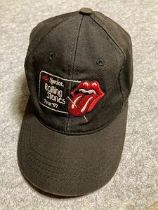 Cap: Rolling Stones Sprint Tour '97. ベースボールキャップ:ローリングストーンズ97USツアー