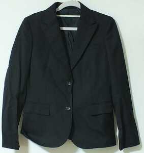  old clothes *SHIPS* tailored jacket * black M long sleeve * Ships tas mania wool 