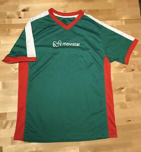 【送料無料】メキシコ 半袖Tシャツ（Movistar）女性用 M★メキシコ サッカー チーム Movistar