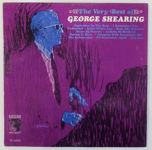 レコード〈LP〉ジョージ・シアリング (GEORGE SHEARING) THE VERY BEST OF GEORGE SHEARING