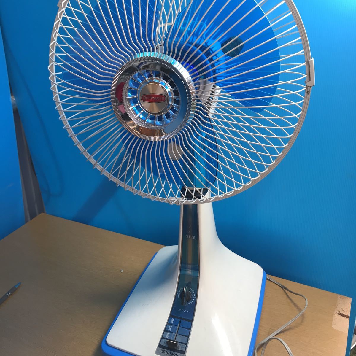 昭和 レトロ 扇風機 HITACHI 扇風機 冷暖房/空調 家電・スマホ・カメラ