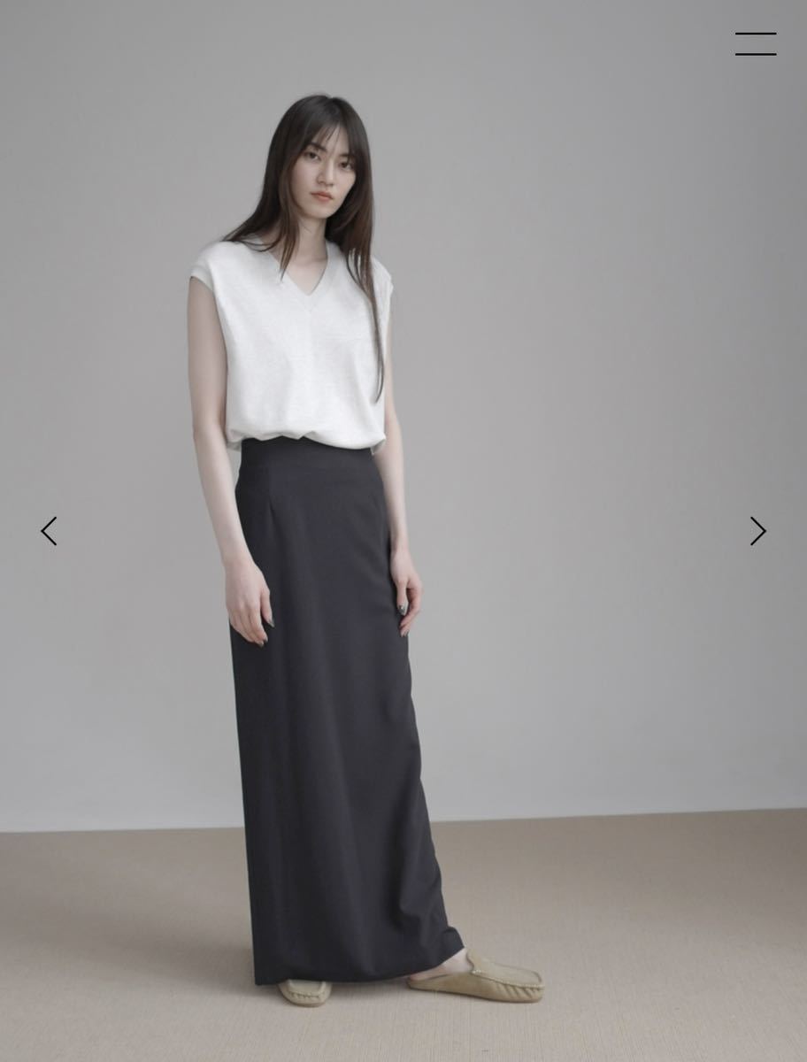 AURALEE オーラリー新品未使用タグ付き size0 麻ロングスカート