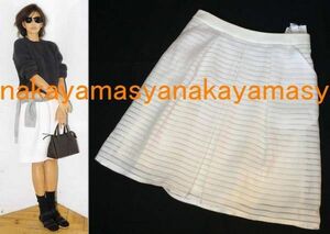  body dressing * white border soft skirt 38M②
